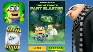 Minion rush The Ultimate Fart Blaster special mission Disguised minion gameplay walkthrough ios