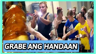 MAKA SHOCK👏GRABEH ANG HANDAAN SA BISPERAS | KAINAN NA | INDAY KATOK