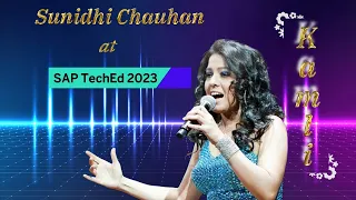 Sunidhi Chauhan Live at SAP TechEd 2023 | Kamli Song | #sapteched