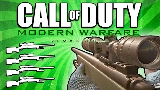 Quad Feed with Every Gun! (Call of Duty: Modern Warfare Remastered)