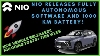 NIO RELEASES FULLY AUTONOMOUS SOFTWARE, 150 KWH BATTERY, AND MORE! - MUST WATCH - NIO STOCK ANALYSIS