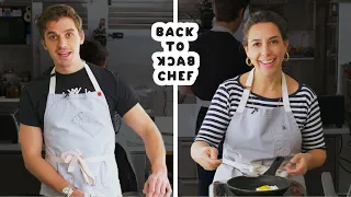 Queer Eye's Antoni Porowski Tries to Keep Up with a Professional Chef | Back-to-Back Chef