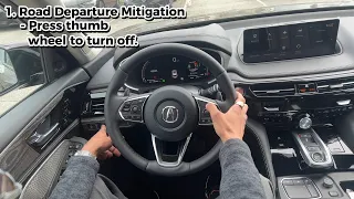 How to: Adjust the Safety Features in your Acura