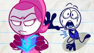 Pencilmate's Broken HEART!!| Animated Cartoons Characters | Animated Short Films | Pencilmation