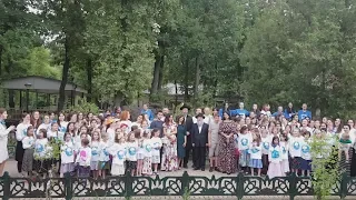 Открытие объектов в лагере "Зоряный", Орловщина, 27 июня 2019