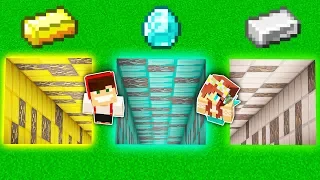 NIE WYBIERZ ZŁEJ DZIURY BOGACTWA W MINECRAFT || GPLAY & LUMI