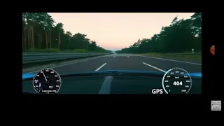 bugatti chiron 820 km/h