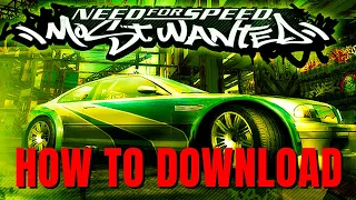 How To Download Need For Speed Most Wanted On PC/Laptop (2024)