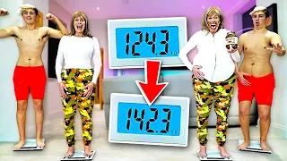 Who can GAIN the MOST WEIGHT in 24 Hours - Challenge