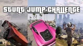 GTA Online Stunt Jump Challenge! Grand Theft Sporto Episode 1