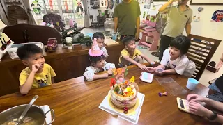 可愛的小荳荳台南慶祝三歲生日