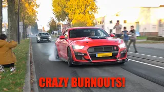 SCARY MUSTANG TAKES OVER CARMEET + 1000HP C6 Z06, SF90, F8 Akra, GT-R Amytrix, F-Type R Drifting..