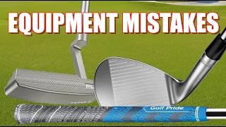 3 Equipment Mistakes that can Hurt your Score