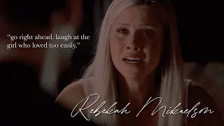 rebekah mikaelson | the girl who loved too easily.