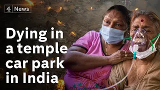 India: No hospital beds - families take their dying to temples