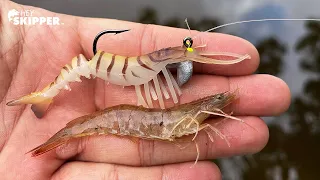 How Smart Are Fish? FAKE BAIT VS REAL BAIT! VUDU SHRIMP