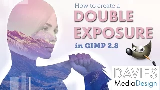 How to Create a Double Exposure Effect - GIMP Photo Editing Tutorial