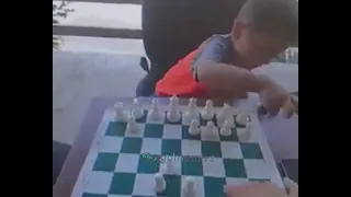 Kid plays Chess, jojo edit meme