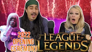 League of Legends - 2022 Worlds Opening Ceremony Reaction - First Time Watching