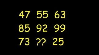 Maths Puzzle# 25|Maths missing number series|ssc!bank!tet