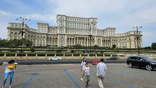экскурсия в Бухарест 4к 60 fps | Excursion in Bucharest 4k 60 fps