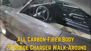 All Carbon Fiber 1970 Dodge Charger Body Walk-around from Dodge Speed Week Reveal (No Commentary)