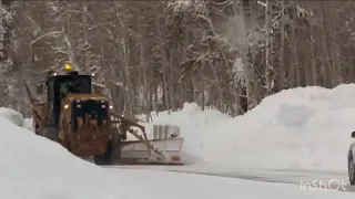 So much snow in Steamboat, they had their first school closure in 13 years