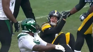 Kenny Pickett throws a PERFECT ball with the defense in his face then talks trash to the Jets