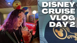 Disney Cruise Day 2! At Sea During a Storm! Palo Brunch, Karaoke, Animation & MORE!