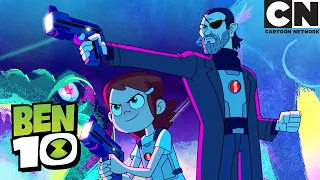 Ben and Kevin Team up! | Four by Four | Ben 10 | Cartoon Network