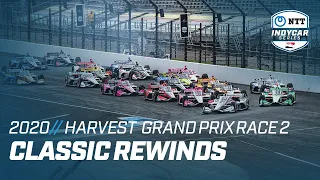 2020 Harvest Grand Prix Race 2 from Indianapolis | INDYCAR Classic Full-Race Rewind