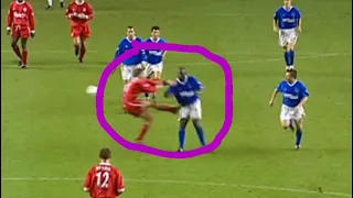 Worst tackle ever - Steven Gerard did this??!!