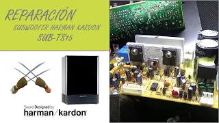 Reparación Subwoofer Harman Kardon SUB-TS15