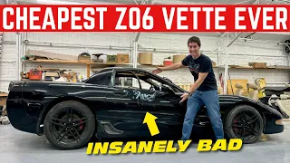 I BOUGHT The CHEAPEST "Running and Driving" Z06 Corvette *Destroyed*