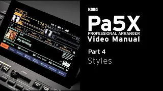 Pa5X Video Manual Part 4: Styles