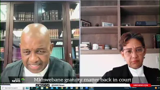 Mkhwebane fights for R10m gratuity