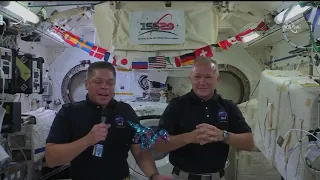 Happy Father's Day! SpaceX Demo-2 astronauts talk about sons while on Space Station