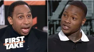 Stephen A. and Terry Rozier debate if Giannis or Kawhi is more important to his team | First Take