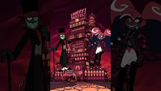 Black Hat vs Hazbin hotel & Helluva boss #villainous #blackhat #hazbinhotel #helluvaboss #shorts