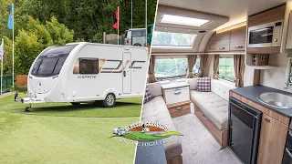 Sprite alpine 2 2022 Caravan Model - 360 Exterior Demonstration Video