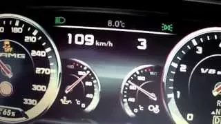 Mercedes s63 amg acceleration