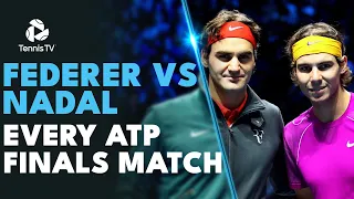 EVERY Roger Federer vs Rafael Nadal ATP Finals Match!