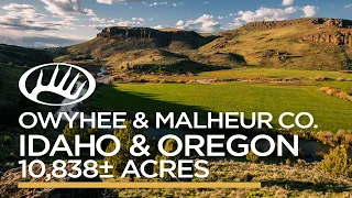 Owyhee County, ID and Malheur County, OR 10,838± Acres