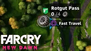 Far Cry New Dawn "Rotgut Pass" All 4 Gears + MUSIC PLAYER Location Key Guide