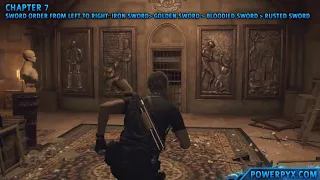 Resident Evil 4 Remake - Treasury Swords Puzzle Solution (Chapter 7)