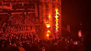 WWE Raw Opening Pyro Halloween 2022