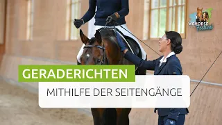 Anja Beran: Geraderichten mit Hilfe der Seitengänge | wehorse Online Festival Juli 2020