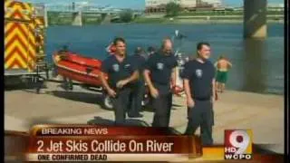 One person dead after two jet skis collide on Ohio River