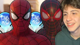 Getting The Platinum Trophy On BOTH Spider-Man Games