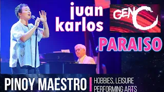 juan karlos sings Paraiso live in Gen C Concert